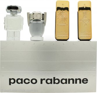 Rabanne 4 x 5ml Mens Mini Set