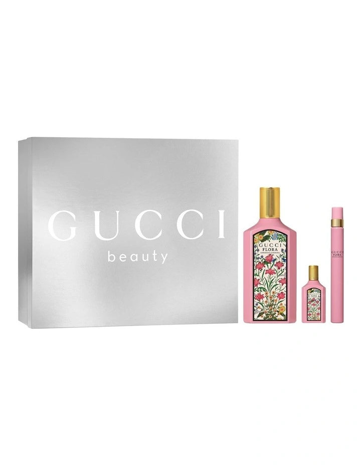 Gucci Flora Gorgeous Gardenia 100ml edp 3pc Set