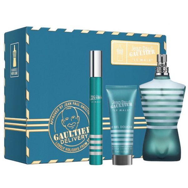 Jean Paul Gaultier Le Male 125ml edt 3pc Set