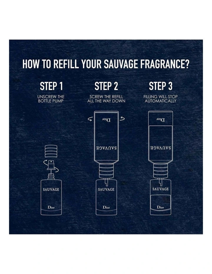 Sauvage 300ml Parfum REFILL