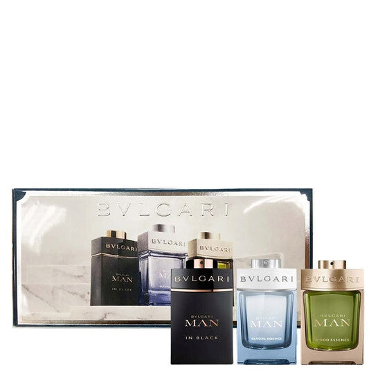 Bvlgari 3x15ml mens mini set