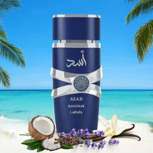 Load image into Gallery viewer, Lattafa Asad Zanzibar 100ml edp