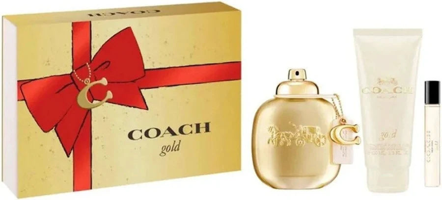 Coach Gold Parfum 90ml 3pc