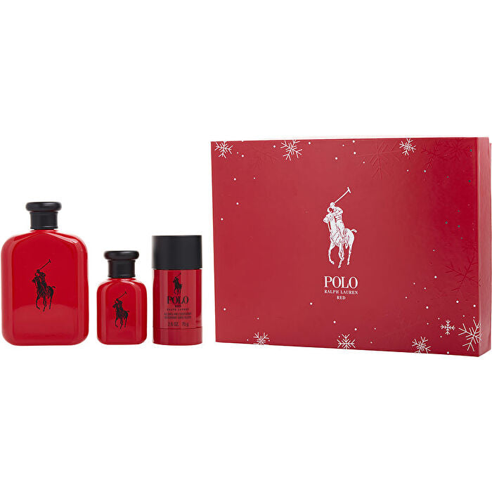 Polo Red 125ml edt 3pc Set