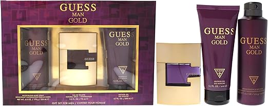 Guess Man Gold 75ml edt 3pc Set