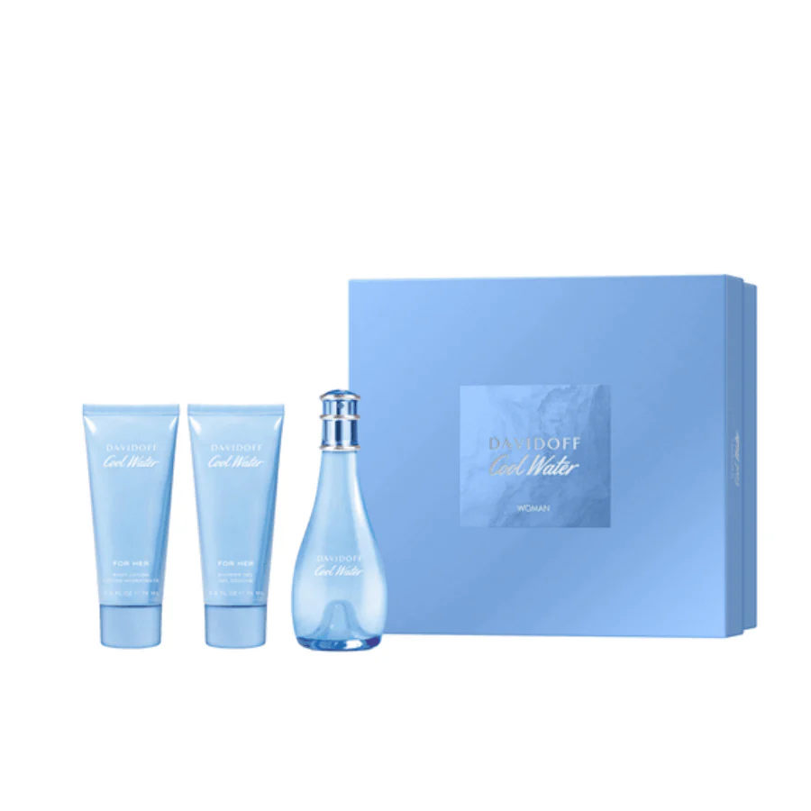 Cool Water 100ml edt 3pc Set