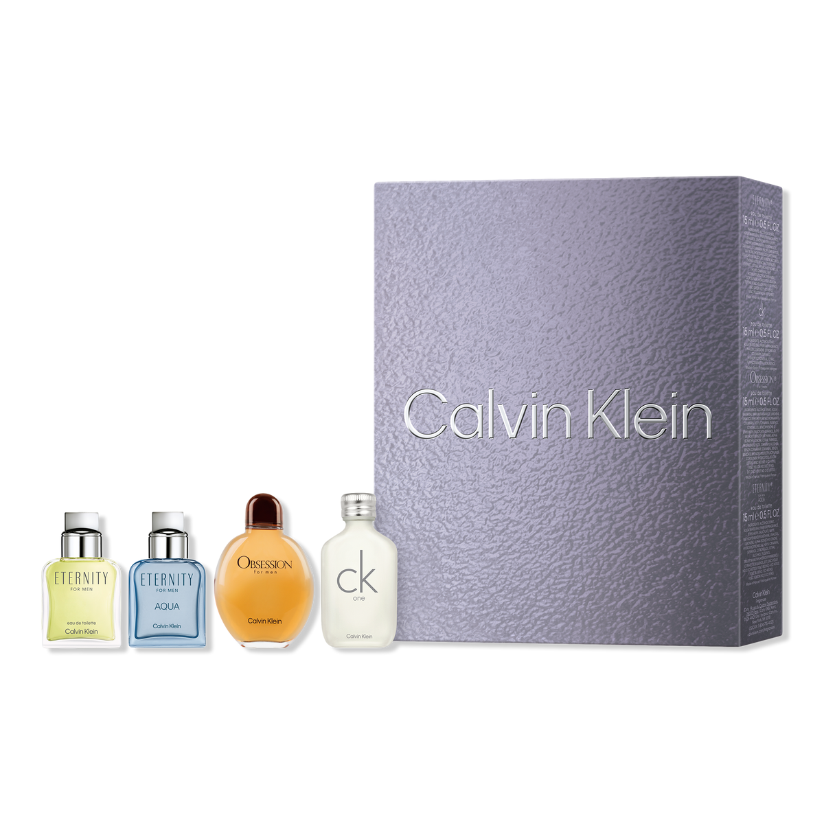 Calvin Klein 4 x 15ml Mens Mini Set