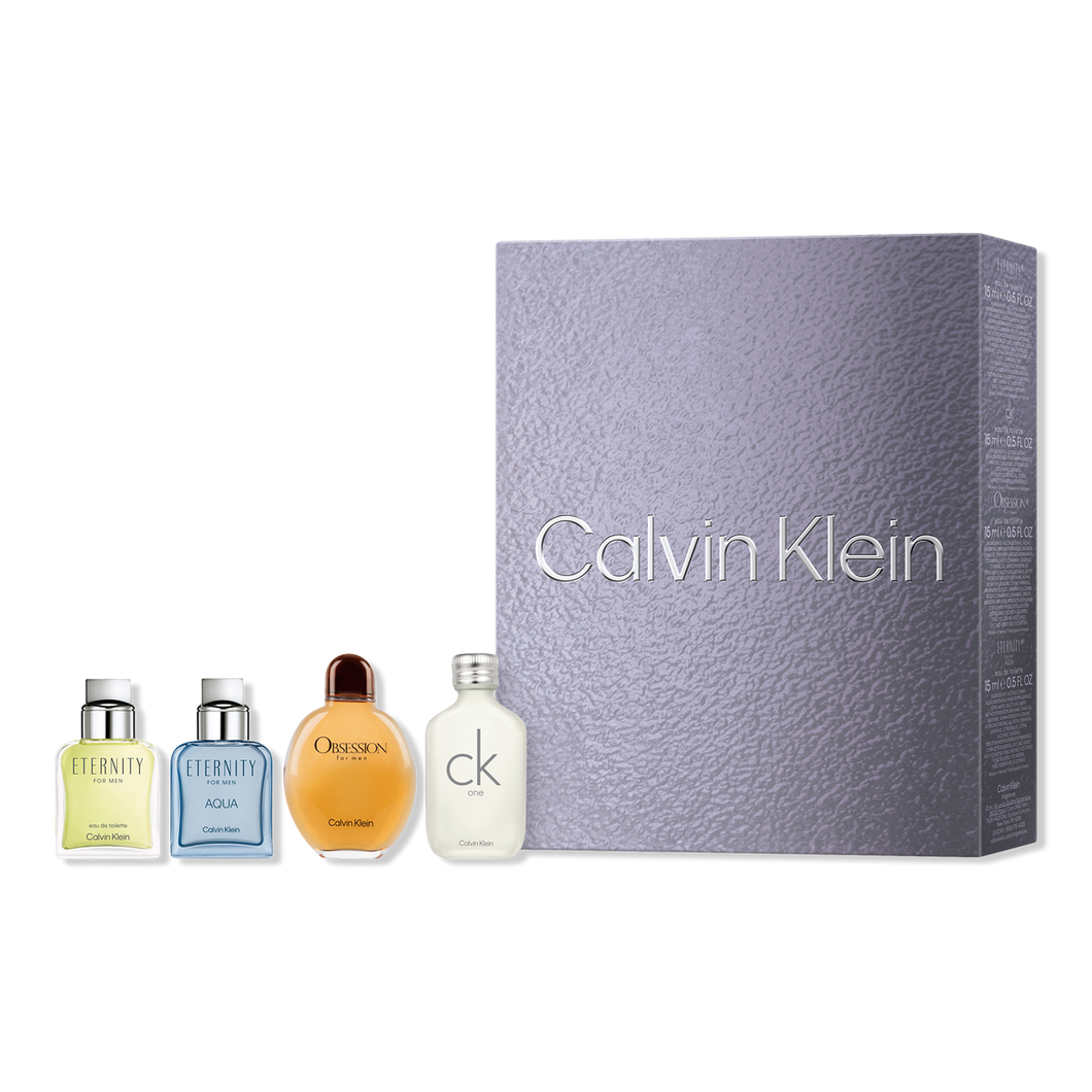 Calvin Klein 4 x 15ml Mens Mini Set