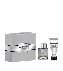 Mont Blanc Explorer Platinum 100ml edt 3piece gift set