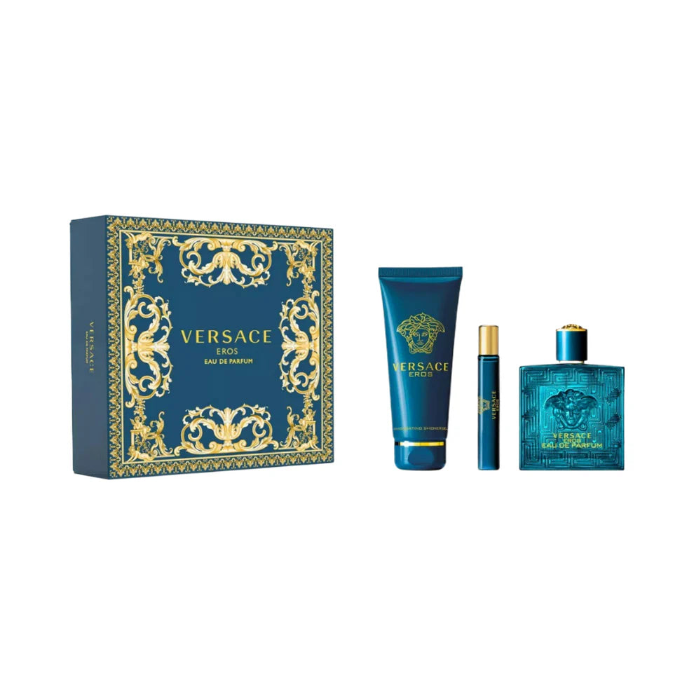 Versace Eros Parfum 100ml 3pc set