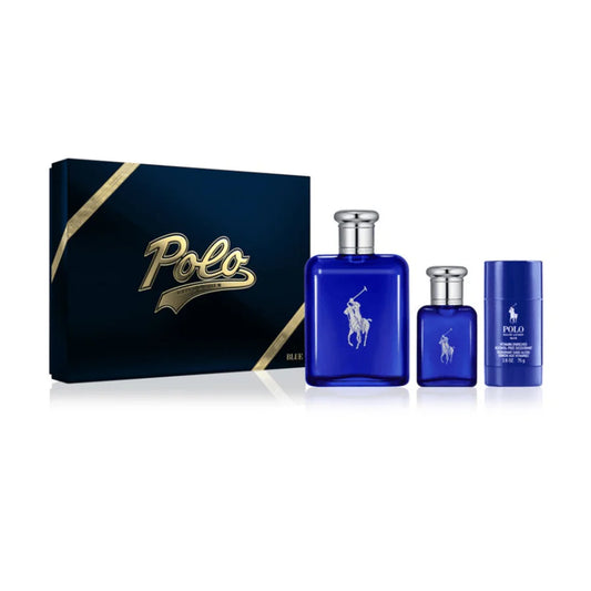 Polo Blue 125ml edp 3pc Set