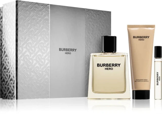 Burberry Hero 100ml edt 3pc Set