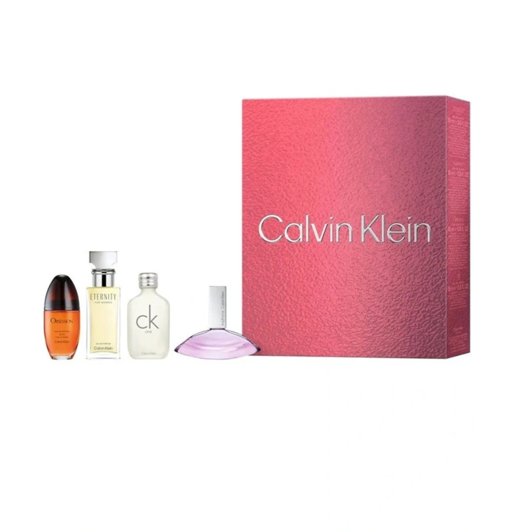 Calvin Klein 4x15ml Ladies Mini Set