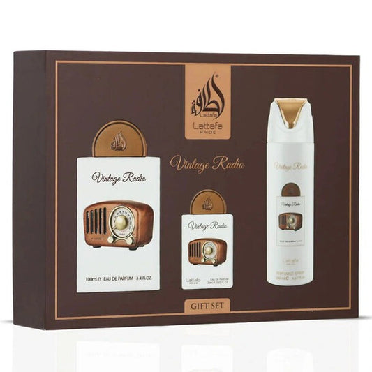 Vintage Radio 100ml edp 4pc