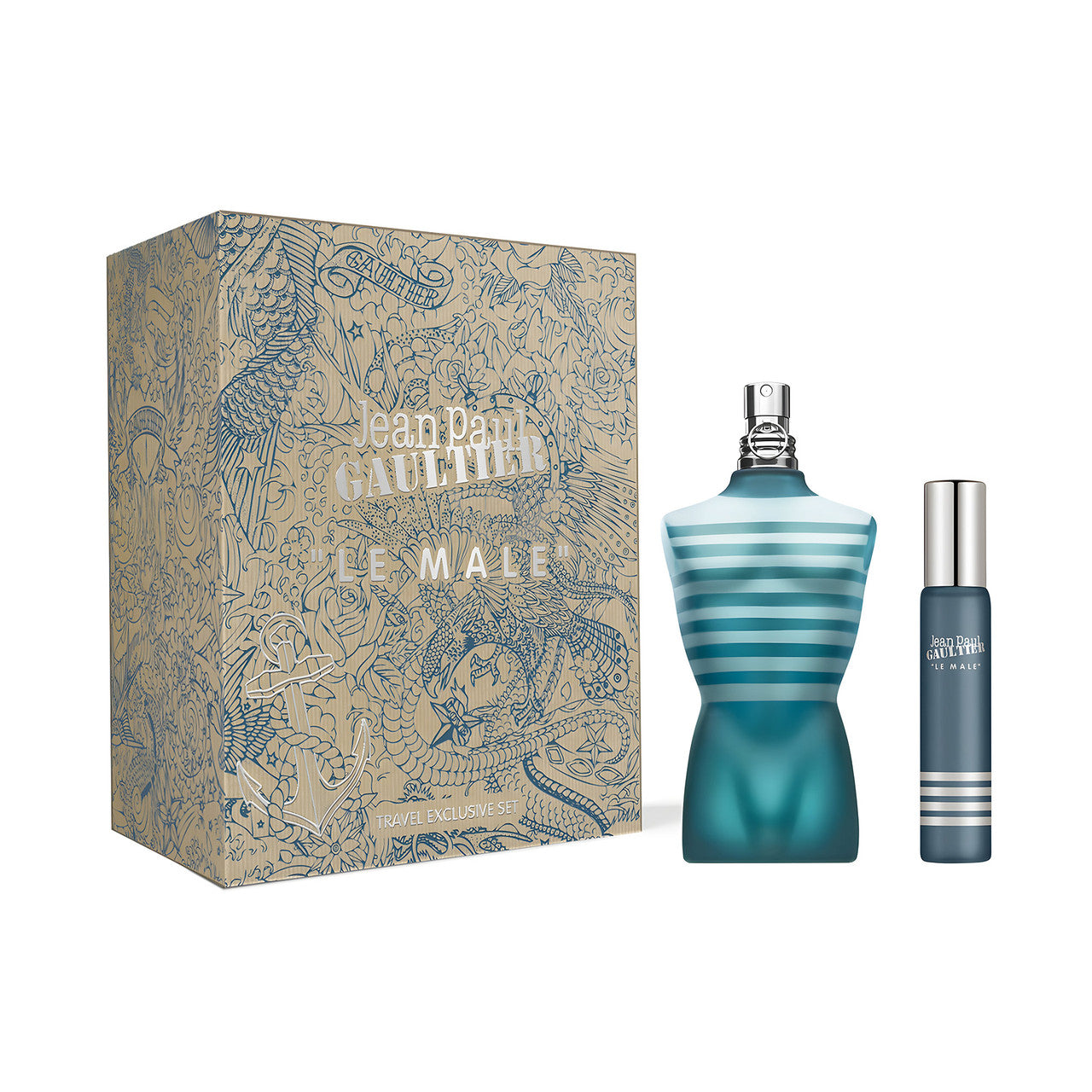 Jean Paul Gaultier Le Male 125ml edt 2pc Set
