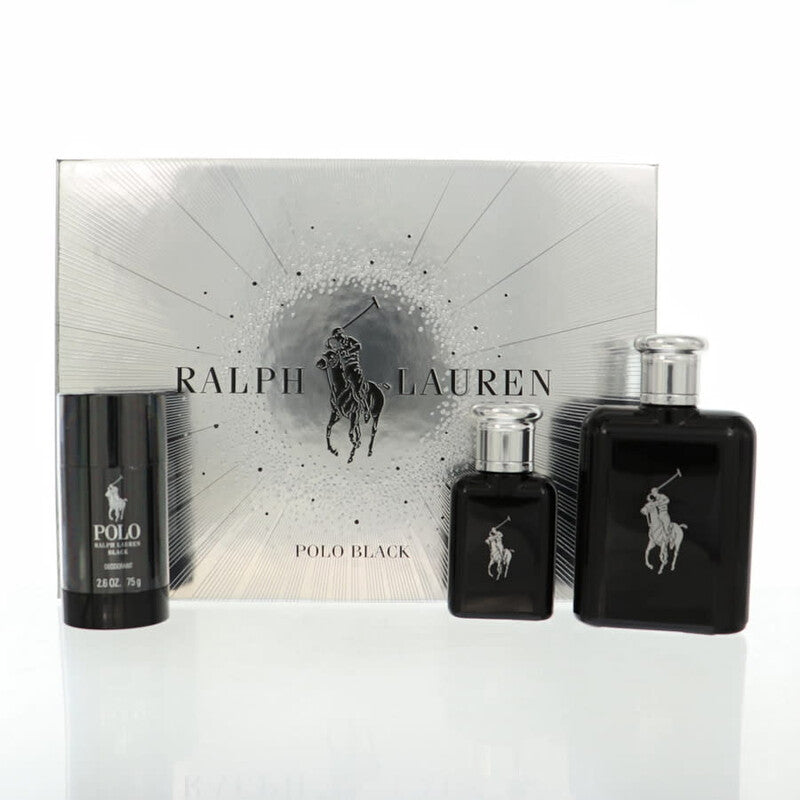 Polo Black 125ml edt 3pc Set