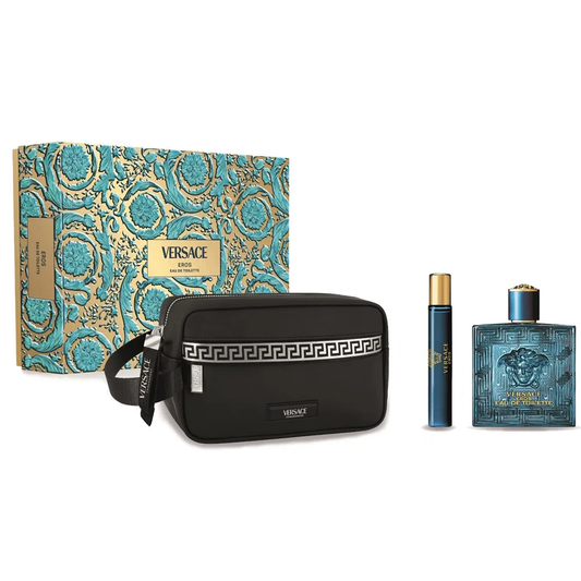 Versace Eros 100ml edt 3pc Set