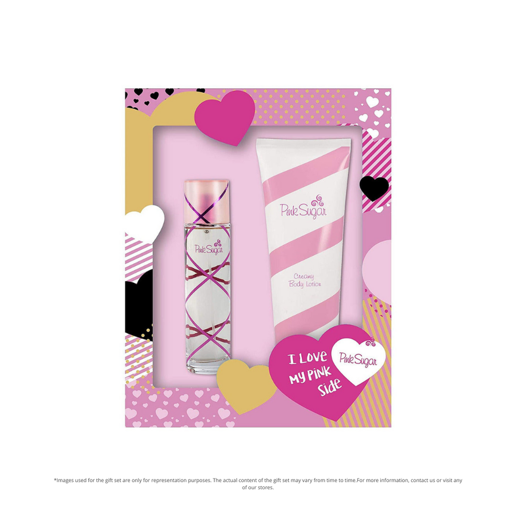 Pink Sugar 100ml edt 3pc Gift Set